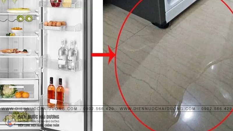 Dịch Vụ Sửa Tủ Lạnh Bị Chảy Nước Tại Bắc Ninh - Uy Tín, Nhanh Chóng